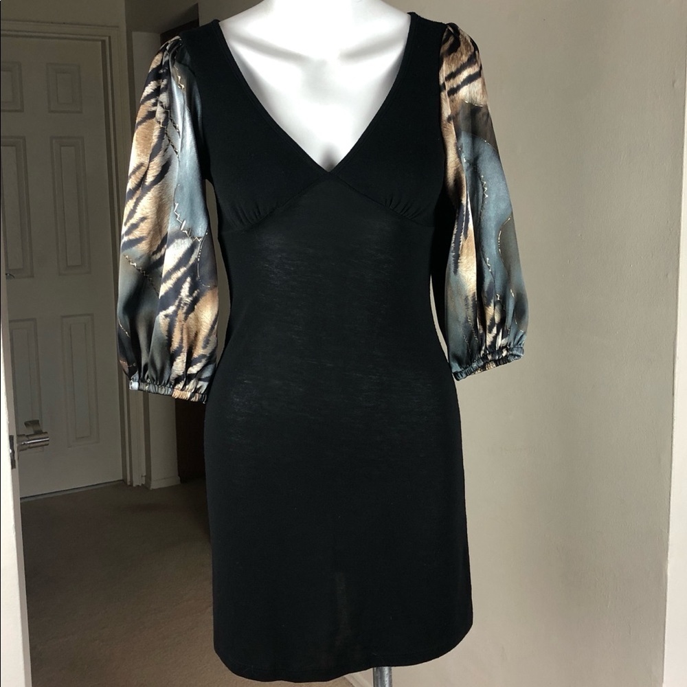 Topia Animal Print Mini Dress- Small